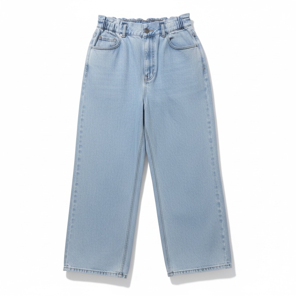 Pink Lily Light Blue Wide Leg Jeans